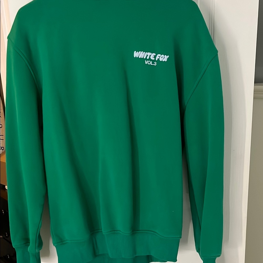 Vol.3 Men's Green Crewneck Sweater